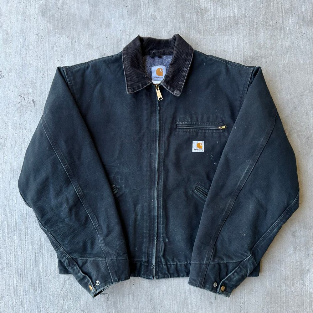 Carhartt J01 black Detroit work wear jacket